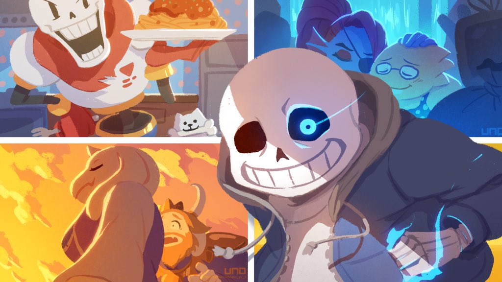 2020 alphys ambiguous_gender animal_humanoid animated_skeleton annoying_dog_(undertale) anthro asgore_dreemurr blue_eyes bone canid canine canis clothing domestic_dog female feral fire fish fish_humanoid food fur glowing glowing_eyes grin group hair holding_food holding_object humanoid inside jacket male mammal marine marine_humanoid multiple_images papyrus_(undertale) pasta plate red_hair sans_(undertale) scalie skeleton smile spaghetti text topwear toriel trash undead undertale undyne uno_yuuji url video_games white_body white_fur