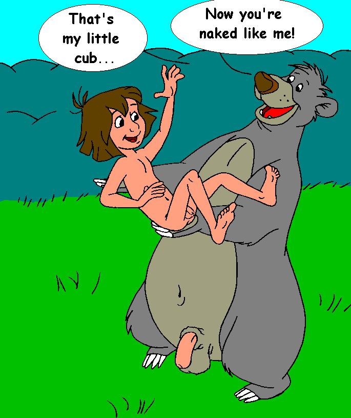 baloo comic disney jungle_book mouseboy mowgli