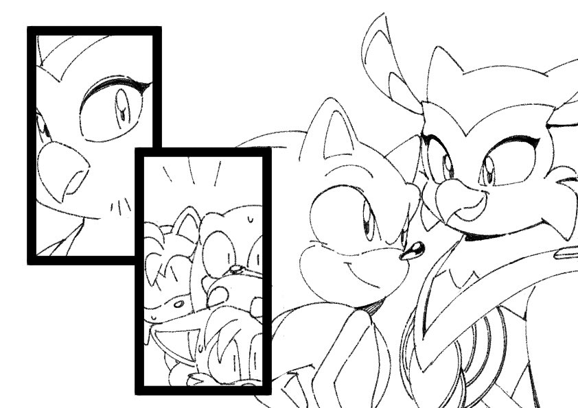 2020 adopted_son adoptive_mother anthro armor avian bird black_and_white breastplate canid canine eulipotyphlan female fox group hedgehog kohane01 longclaw_(sonic) looking_at_another male mammal monochrome mother mother_and_child mother_and_son owl parent parent_and_child smile son sonic_the_hedgehog sonic_the_hedgehog_(film) sonic_the_hedgehog_(series) surprise