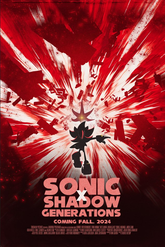 1boy copyright_name dated debris doom's_eye_(sonic) dredge english_text full_body furry furry_male glowing glowing_eye looking_at_another male_focus movie_poster one-eyed shadow_the_hedgehog sonic_(series) sonic_generations
