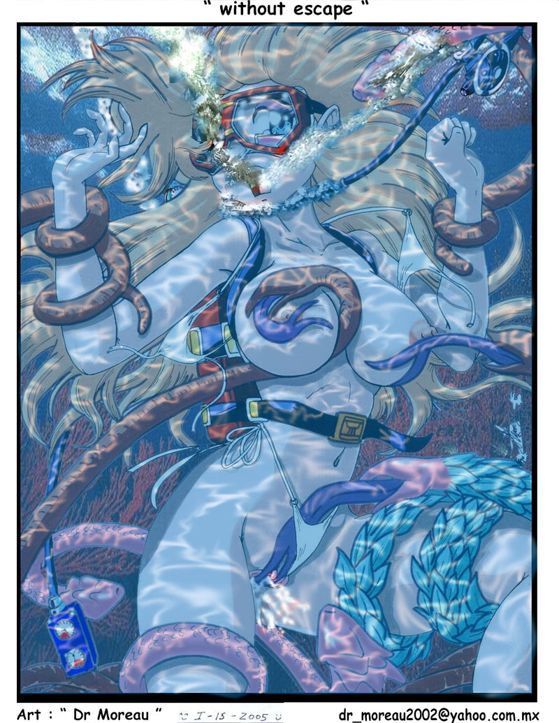 1girl artist_request blue_eyes breasts character_request copyright_request imageboard_desourced large_breasts non-web_source solo tentacle_sex tentacles water
