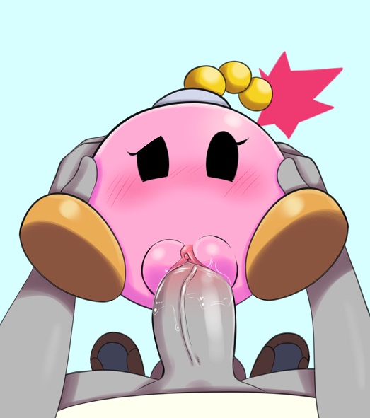 blush bob-omb bombette dizzytizzy duo female genitals male male/female mario_bros nintendo not_furry one_eye_half-closed paper_mario penetration penis pink_body pseudo_hair pussy sex vaginal vaginal_penetration video_games waddling_head