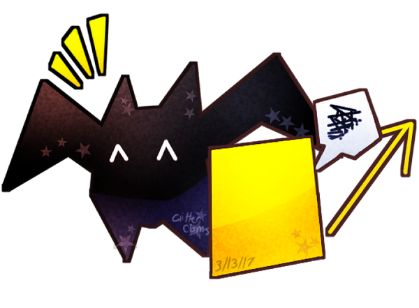 2017 ^_^ adventure_(atari_2600) alpha_channel angry atari black_body black_fur chiropteran eyes_closed fur glitterclamopera happy knubberrub mammal melee_weapon signature smile square star sword weapon