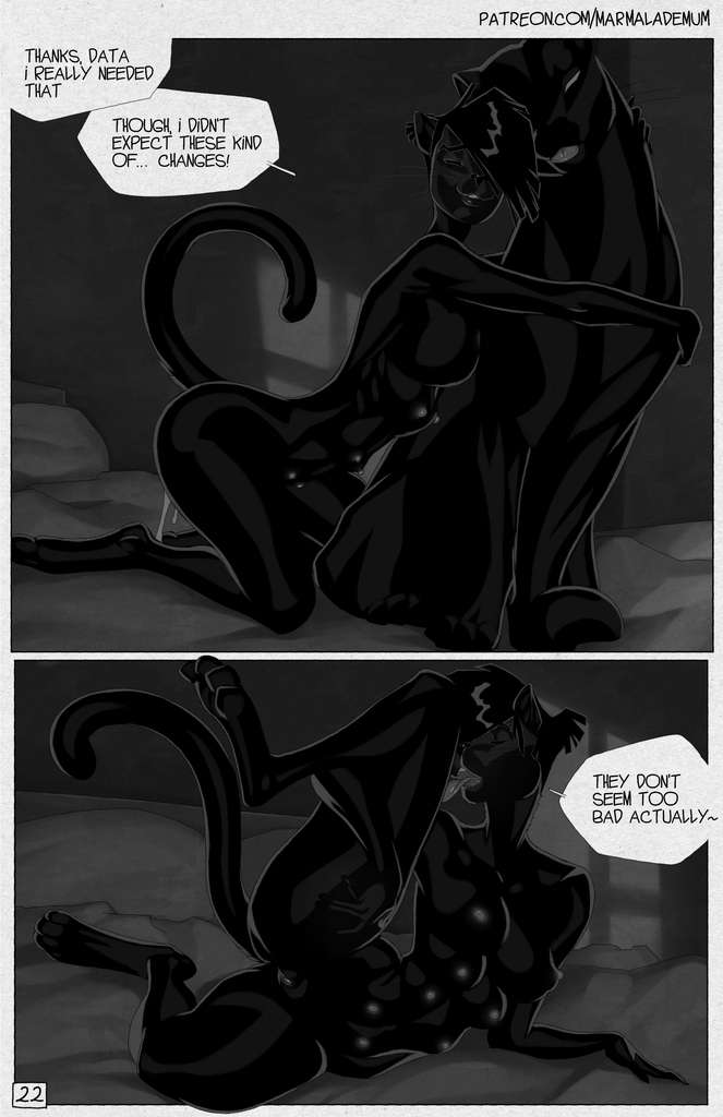 2020 4_toes animal_humanoid anus bed bestiality black_and_white black_body black_fur bodily_fluids breasts butt comic cum cum_drip digital_media_(artwork) dripping duo english_text eyes_closed felid felid_humanoid feline feline_humanoid female female_on_feral feral fur furniture genital_fluids genitals greyscale hair hug humanoid humanoid_on_feral interspecies inviting legs_up male male/female mammal mammal_humanoid marmalademum monochrome multi_breast multi_nipple nipples nude on_bed pantherine penis presenting presenting_pussy pussy short_hair simple_background speech_bubble text toes tongue tongue_out