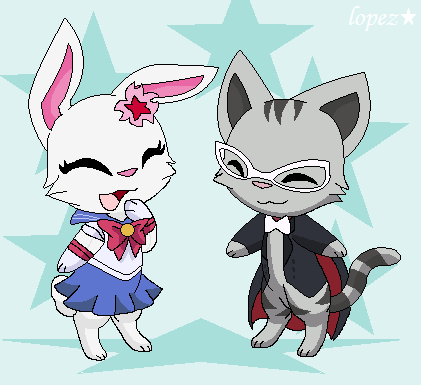 female jewelpet lopez765 low_res male ruby_(disambiguation) ruby_(jewelpet) sailor_moon_(character) sailor_moon_(series) sanrio tour usagi_tsukino