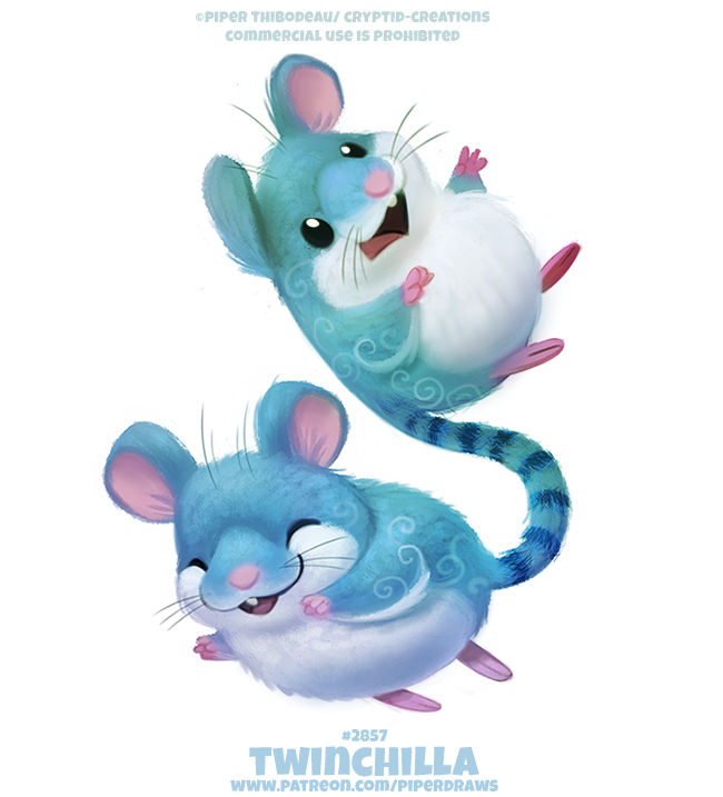 ambiguous_gender beady_eyes black_eyes blue_body blue_fur buckteeth chinchilla chinchillid conjoined_twins cryptid-creations duo english_text eyes_closed feral fur happy mammal open_mouth rodent scared simple_background teeth text url whiskers white_background white_body white_fur