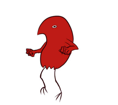 ambiguous_gender animated anthro avian bird dancing fist lathebiosas low_res male short_playtime simple_background simple_eyes simple_nose solo stick_legs