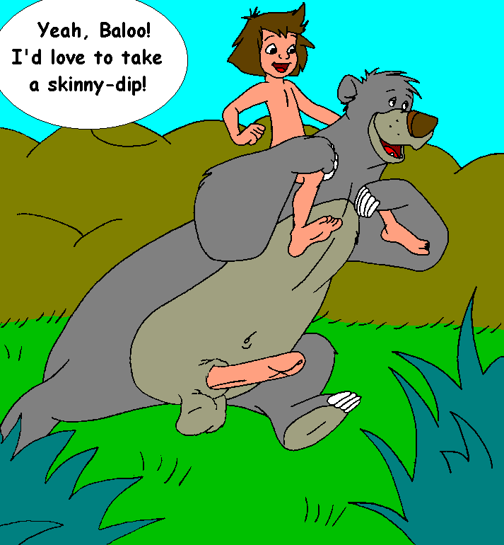 baloo comic disney jungle_book mouseboy mowgli
