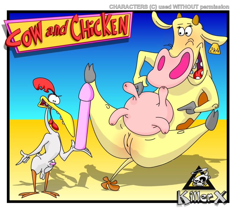 chicken cow cow_and_chicken killerx tagme