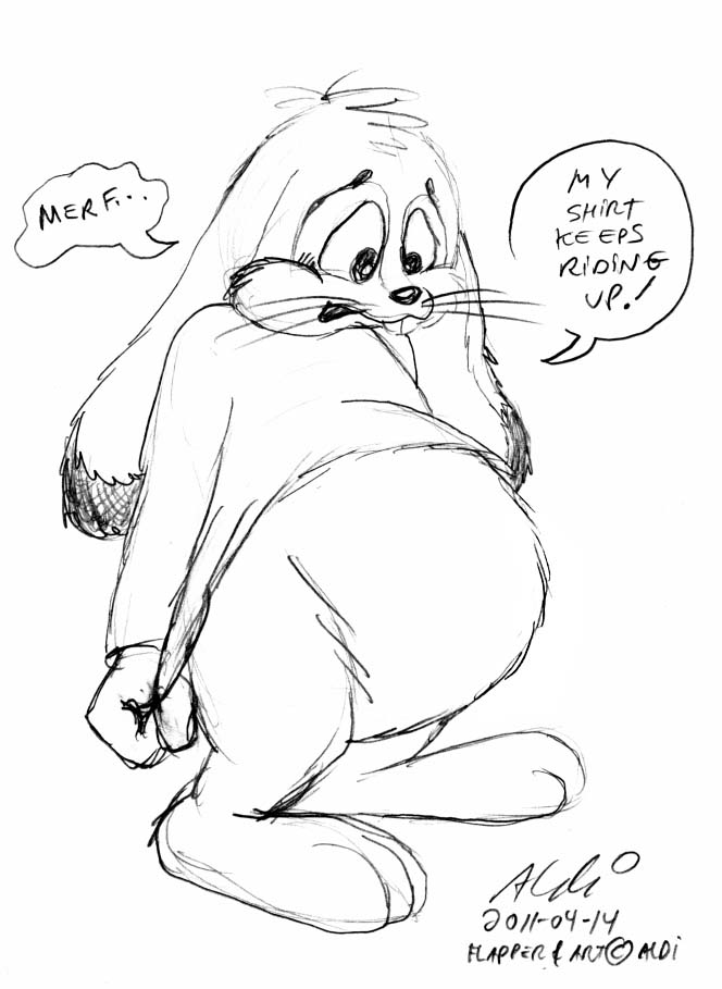 aldi be belly belly_overhang clothed clothing clothing_lift concerned dialogue flapper lagomorph leporid male mammal overweight overweight_male rabbit sad shirt shirt_lift shirt_pull slightly_chubby solo stuffed_belly tight_clothing topwear