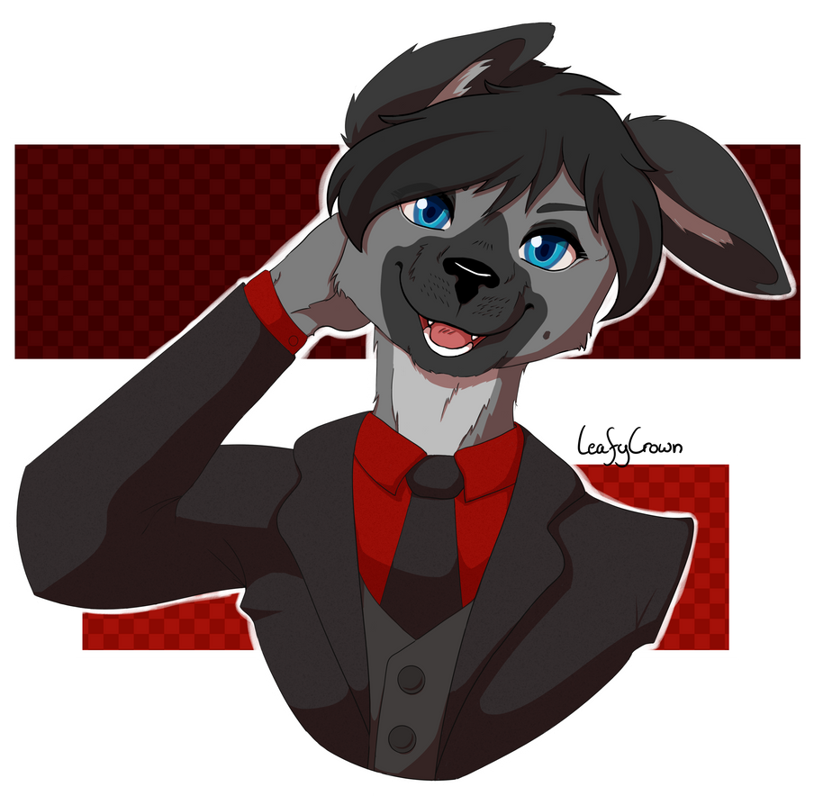 2017 alpha_channel anthro blue_eyes canid canine canis clothed clothing digital_drawing_(artwork) digital_media_(artwork) domestic_dog formal fur hair husky leafycrown looking_at_viewer male mammal necktie nordic_sled_dog open_mouth red_clothing red_shirt red_topwear ruben_the_husky shirt simple_background smile solo spitz suit teeth tongue topwear