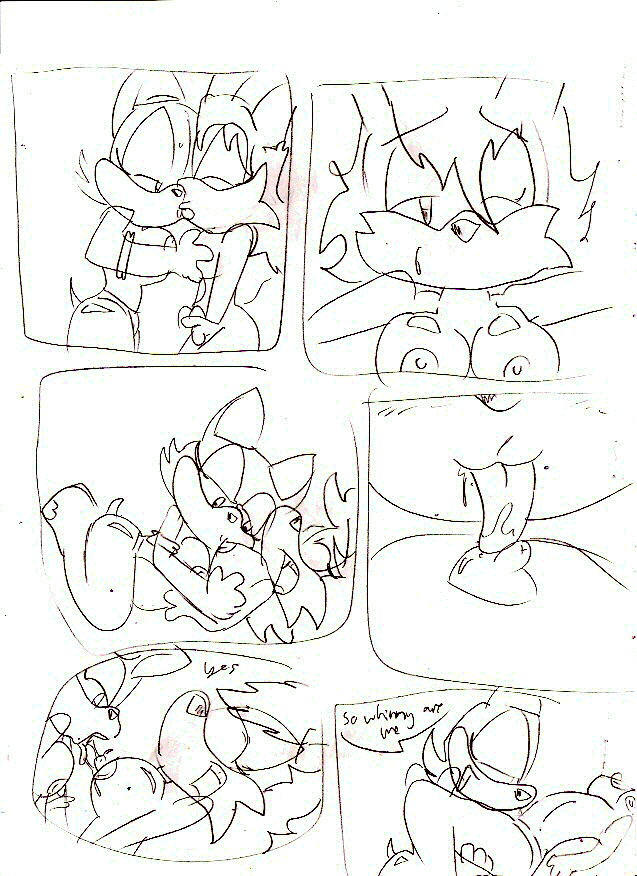 comic fang_the_sniper nic_the_weasel perverted_bunny rouge_the_bat sega sonic_team