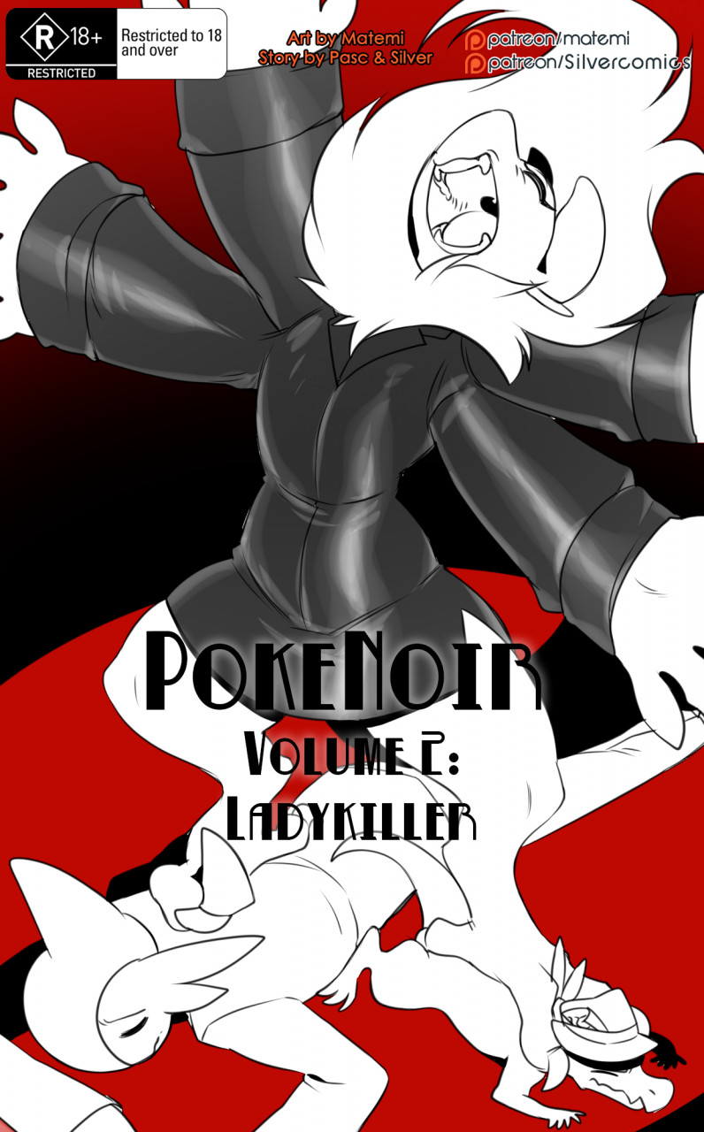 2020 black_and_white bottomwear claws clothed clothed_feral clothing comic english_text eyes_closed fangs female feral fur gallade hat headgear headwear hi_res horn jacket legendary_pok&eacute;mon matemi monochrome multi_arm multi_limb neck_tuft nintendo open_mouth pants pok&eacute;mon pok&eacute;mon_(species) red_background salandit silver_soul simple_background sir_gallade suit talons teeth text topwear trilby_(hat) tuft video_games yveltal