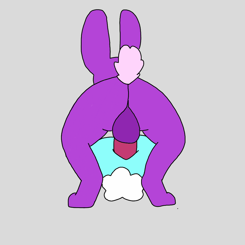 1:1 ambiguous_gender ambiguous_penetrated ambiguous_penetration animated anthro balls blue_body blue_fur bonnie_(fnaf) butt delta's_art duo five_nights_at_freddy's five_nights_at_freddy's_2 fur genitals humanoid lagomorph leporid long_ears male male/ambiguous male_penetrating male_penetrating_ambiguous mammal mating_press penetration penis purple_body purple_fur purple_tail rabbit rear_view scut_tail sex short_playtime simple_background toy_bonnie_(fnaf) video_games white_tail