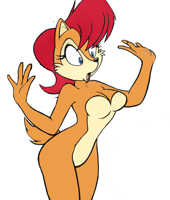 alpha_channel anthro archie_comics chadthecartoonnut chipmunk colored edit female ground_squirrel hair mammal pinup pose red_hair rodent sally_acorn sciurid solo sonic_the_hedgehog_(archie) sonic_the_hedgehog_(comics) sonic_the_hedgehog_(series)