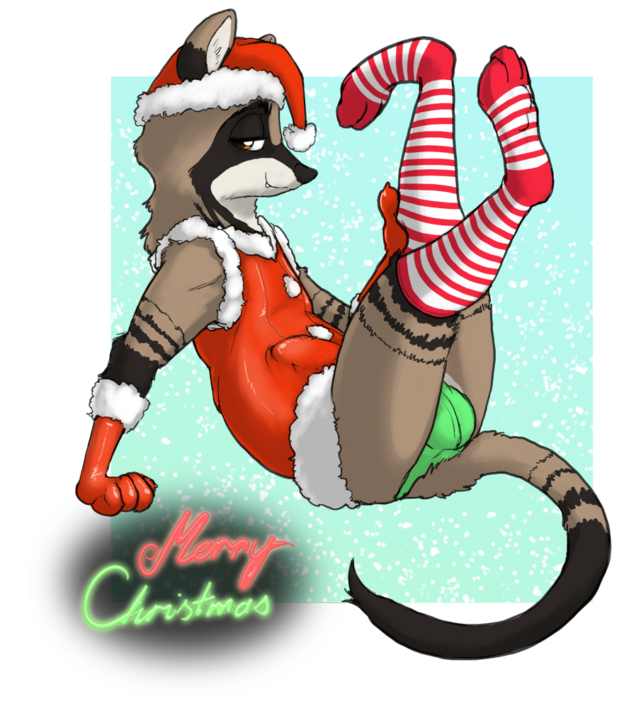 2020 african_civet alpha_channel anthro arm_support blue_background brown_body brown_eyes brown_fur bulge cheek_tuft christmas christmas_clothing christmas_headwear civet clothed clothing costume cute_fangs dipstick_tail english_text facial_tuft footwear fur genital_outline gloves half-closed_eyes handwear hat headgear headwear holidays knee_highs knee_socks legs_up legwear looking_at_viewer male mammal multicolored_tail narrowed_eyes neck_tuft pattern_clothing pattern_legwear pattern_socks penis_outline rob_(robcivecat) robcivecat santa_costume santa_hat simple_background smile socks solo striped_body striped_clothing striped_fur striped_legwear striped_socks stripes text topwear transparent_background tuft underwear vest viverrid white_body white_fur