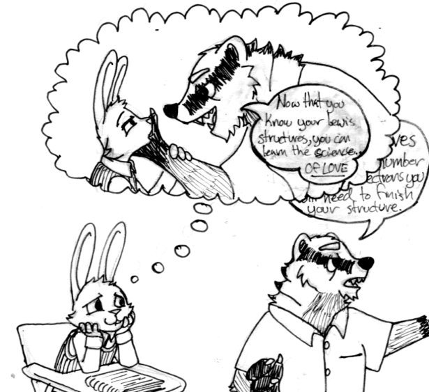 2016 age_difference anthro badger bags_under_eyes bedroom_eyes black_and_white buckteeth calvin_lapin_(spiff) cheek_tuft chin_tuft classroom classroom_desk closed_smile clothing daydream desk distracted duo english_text eye_contact eyebags eyebrows facial_markings facial_tuft fan_character fantasizing finger_claws fingerclaws fur furniture gloves_(marking) hand_on_face head_markings holding_face lagomorph larger_male leporid long_sleeves looking_at_another male mammal markings mature_male monochrome mustelid musteline narrowed_eyes neck_tuft notebook older_male pattern_clothing pattern_topwear pattern_vest rabbit school seductive sharp_teeth shirt shirt_pocket short_sleeves simple_background sitting size_difference smaller_male speech_bubble spiff striped_clothing striped_face striped_sweater_vest striped_topwear striped_vest stripes student sweater sweater_vest teacher teacher/student teacher_and_student teeth text thought_bubble topwear traditional_media_(artwork) tristan_growlagher_(spiff) tuft vest white_background white_body white_clothing white_eyebrows white_fur white_shirt white_topwear wrist_grab younger_male