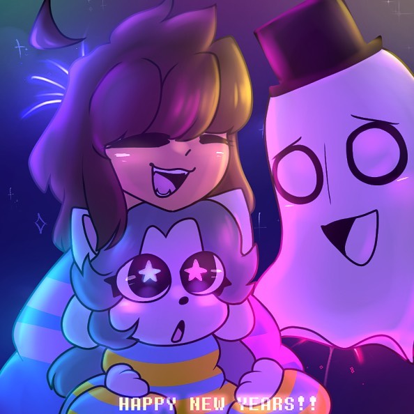 1:1 clothed clothing hair mammal napstablook protagonist_(undertale) tem temmie_(undertale) topwear undertale video_games white_body