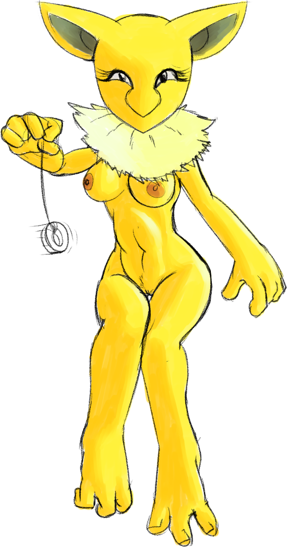 2019 anthro breasts brown_nipples female fours_(artist) genitals hypno_(pok&eacute;mon) hypnosis hypnotizing_viewer large_nose mind_control neck_tuft nintendo nipples pok&eacute;mon pok&eacute;mon_(species) pussy sitting sketch solo tuft video_games yellow_body yellow_skin