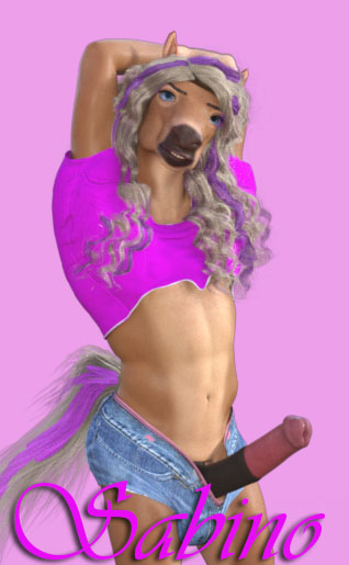 animal_genitalia animal_humanoid animal_penis anthro clothing equid equid_humanoid equine equine_penis erection fur genitals girly hair horse hulksmash31 hulksmash31_(artist) humanoid male mammal mammal_humanoid multicolored_hair multicolored_tail penis solo tan_body tan_fur topwear