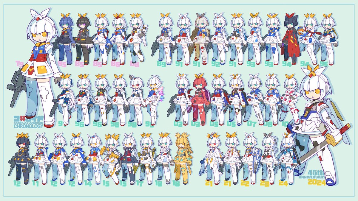 00_gundam aile_strike_gundam beam_rifle black_hair blonde_hair blue_eyes char's_counterattack chibi dress energy_gun freedom_gundam g_gundam god_gundam green_eyes gundam gundam_00 gundam_aerial gundam_aerial_rebuild gundam_barbatos gundam_calibarn gundam_exia gundam_hathaway's_flash gundam_mk_ii gundam_narrative gundam_seed gundam_seed_destiny gundam_seed_freedom gundam_suisei_no_majo gundam_tekketsu_no_orphans gundam_thunderbolt gundam_unicorn gundam_wing gundam_wing_endless_waltz gundam_zz humanization master_gundam mecha_musume mobile_suit_gundam multiple_girls nakayama_tooru narrative_gundam nu_gundam red_eyes red_hair rising_freedom_gundam rx-78-2 shield short_hair skirt strike_freedom_gundam sword turn_a_gundam turn_a_gundam_(mobile_suit) unicorn_gundam unicorn_gundam_banshee weapon white_hair wing_gundam_zero_custom wings xi_gundam yellow_eyes zeta_gundam zeta_gundam_(mobile_suit) zz_gundam