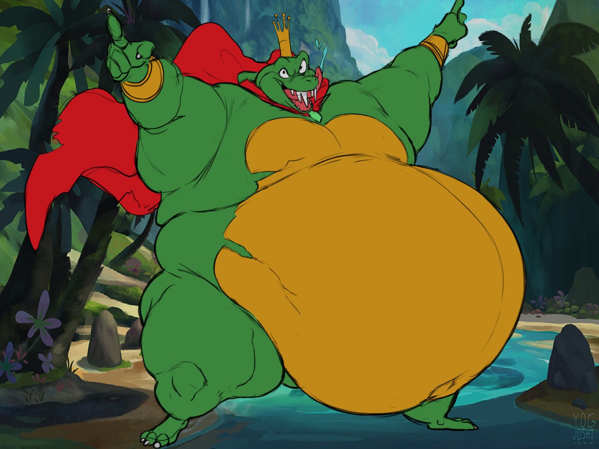 2019 3_toes 4_fingers anthro belly big_belly biped bodily_fluids bracelet cape cape_only claws clothing crocodile crocodilian crocodylid crown detailed_background digital_media_(artwork) donkey_kong_(series) drooling fangs feet fingers gesture green_body green_scales hyper hyper_belly itzcharlie jewelry king king_k._rool kremling licking love_handles male morbidly_obese morbidly_obese_anthro morbidly_obese_male mostly_nude navel nintendo obese obese_anthro obese_male open_mouth open_smile outie_navel outside overweight overweight_anthro overweight_male photo_background pink_tongue plantigrade pointing reptile royalty saliva scales scalie self_lick sharp_teeth smile solo standing teeth toe_claws toes tongue tongue_out video_games white_claws