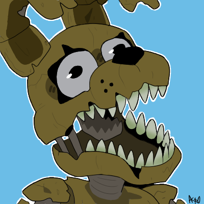 2018 :o alternate_version_at_source animatronic anthro black_eyes black_nose blue_background close-up endoskeleton exposed_endoskeleton five_nights_at_freddy's five_nights_at_freddy's_4 grey_sclera icon lagomorph leporid long_ears looking_away looking_up low_res machine male mammal metal metallic metallic_body multicolored_ears notched_ear o_o open_mouth plushtrap_(fnaf) portrait rabbit robot sharp_teeth simple_background snazzamazing solo tan_body tan_ears teeth torn_arm torn_face two_tone_ears video_games wide_eyed