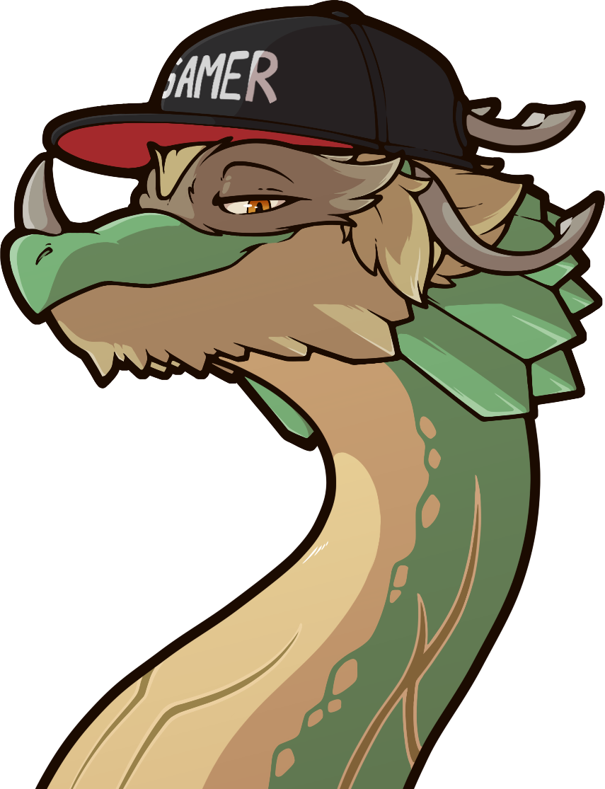 brown_eyes clothing dragon female hat hat_only headgear headgear_only headwear headwear_only horn looking_at_viewer mostly_nude nexivian scales simple_background smile smirk smug_grin solo ventuswill wyvern