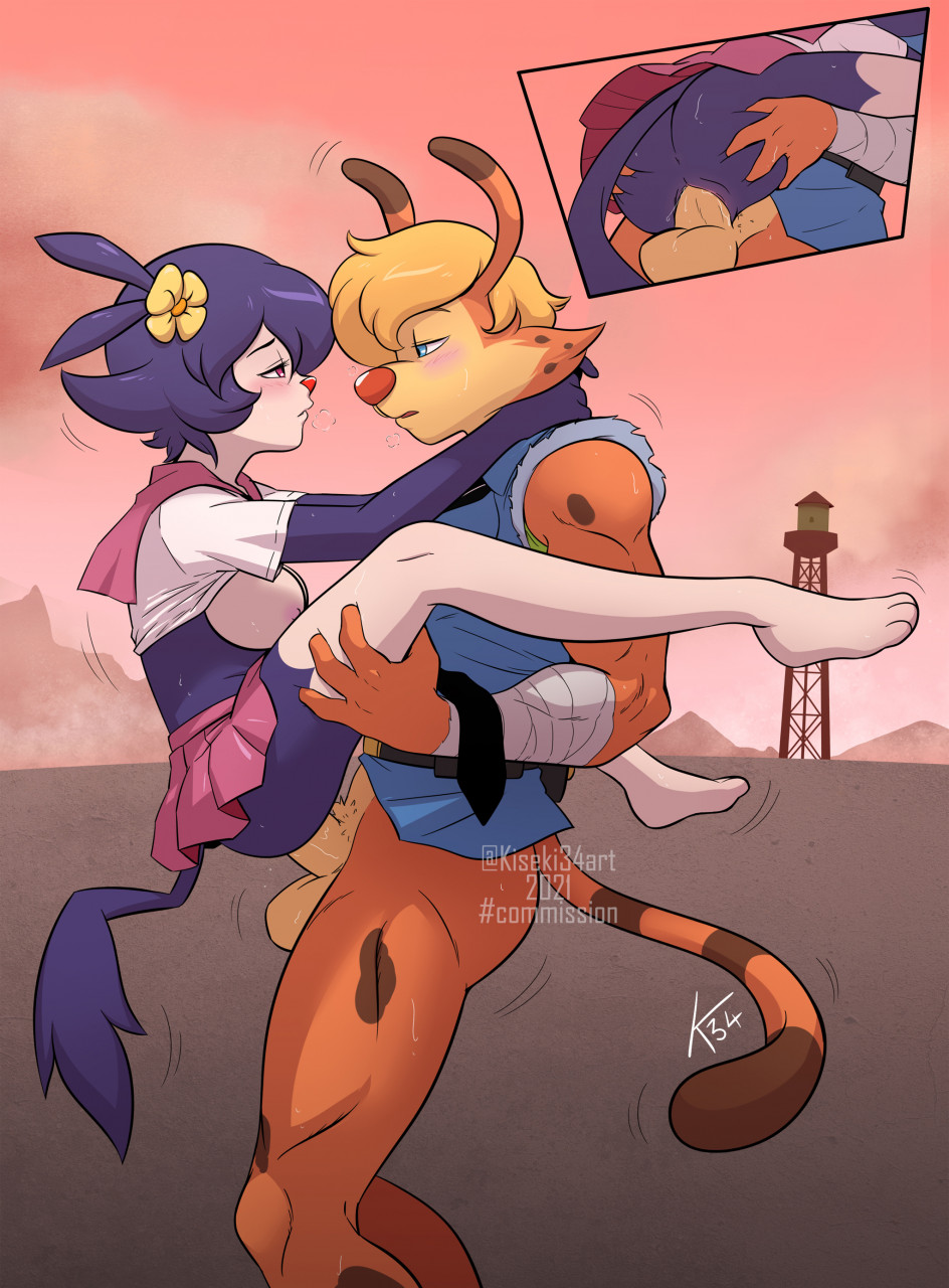 2021 3_toes 4_fingers 5_fingers accessory animaniacs animaniacs_(2020) anime-aniacs anthro anthro_on_anthro anthro_penetrated anthro_penetrating anthro_penetrating_anthro anus areola balls bandaged_arm belt big_penis blonde_hair blush blush_lines bobcat bodily_fluids bonkers_(series) bonkers_d._bobcat bottomless bottomless_male bottomwear breasts butt butt_grab carrying_partner cheek_tuft clothed clothing clothing_lift dipstick_ears dipstick_tail disney dot_warner duo english_text erection exposed_breasts eye_contact facial_markings facial_tuft feet felid feline female female_penetrated fingers flower flower_in_hair fur genitals hair hair_accessory hand_on_butt head_markings hi_res hulu humanoid_genitalia humanoid_penis inkblot kiseki_art leg_markings looking_at_another looking_pleasured lynx male male/female male_penetrating male_penetrating_female mammal markings mask_(marking) multicolored_body multicolored_ears multicolored_fur multicolored_tail muscular muscular_male necktie nipples no_underwear orange_body orange_fur partially_clothed penetration penile penis pink_eyes plant police_uniform pubes purple_body purple_fur purple_hair pussy red_nose sailor_fuku sailor_uniform sex shirt shirt_lift signature skirt sleeveless_shirt socks_(marking) spots spots_(marking) spotted_body spotted_fur sweat tan_body tan_fur text toes topwear torn_sleeves tuft two_tone_body two_tone_fur uniform vaginal vaginal_penetration warner_brothers water_tower white_body white_fur