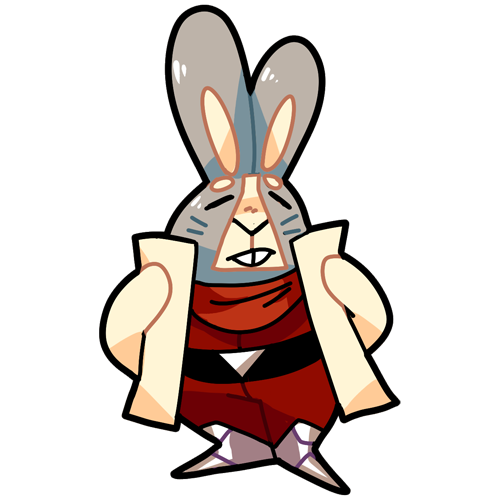 2017 alpha_channel anthro bandanna brown_body brown_fur buckteeth chibi clothing eyebrows fur hands_behind_back kerchief lagomorph leporid long_ears low_res lsdoiphin male mammal nintendo peppy_hare rabbit simple_background solo standing star_fox tan_body tan_fur teeth transparent_background video_games whiskers