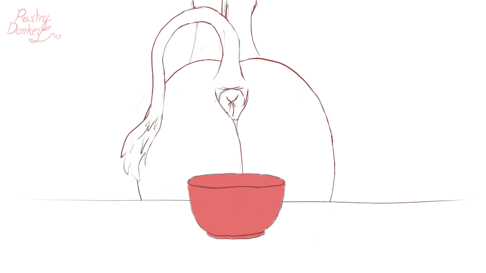 16:9 animated anus batter bowl butt cake_(pastry_donkey) clenching equid equine equine_anus feces feral flavored_scat food food_scat ingredient_production loop looping_animation male mammal pastry_donkey poop_in_bowl pooping raised_tail rear_view scat selective_coloring short_playtime simple_background solo unusual_feces unusual_scat white_background widescreen