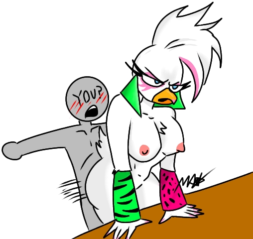 2021 ?_face ambiguous_penetration anthro avian beak big_ear_ring bird blue_eyes blush breasts digital_media_(artwork) duo ear_piercing ear_ring female five_nights_at_freddy's five_nights_at_freddy's:_security_breach furniture glamrock_chica_(fnaf) green_ear_ring grey_body hair hand_on_object hands_on_table human human_on_anthro interspecies male male/female male_on_anthro mammal nipples omegamax open_mouth penetration piercing sex simple_background table tagme teeth video_games white_background white_body white_hair white_sclerea