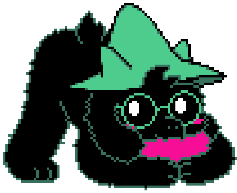 3_fingers 3_toes alpha_channel black_body black_fur blush blush_stickers bovid caprine cheek_tuft clothed clothing deltarune digital_media_(artwork) eyewear facial_tuft feet fingers flofi floppy_ears fur glasses goat green_clothing green_eyewear green_glasses green_headgear green_headwear hat head_tuft headgear headwear horn jack-o'_pose leaning leaning_forward looking_at_viewer male mammal partially_clothed pink_scarf pixel_(artwork) pose ralsei round_glasses scarf small_tail smile snout solo toes tuft video_games white_eyes wizard_hat young