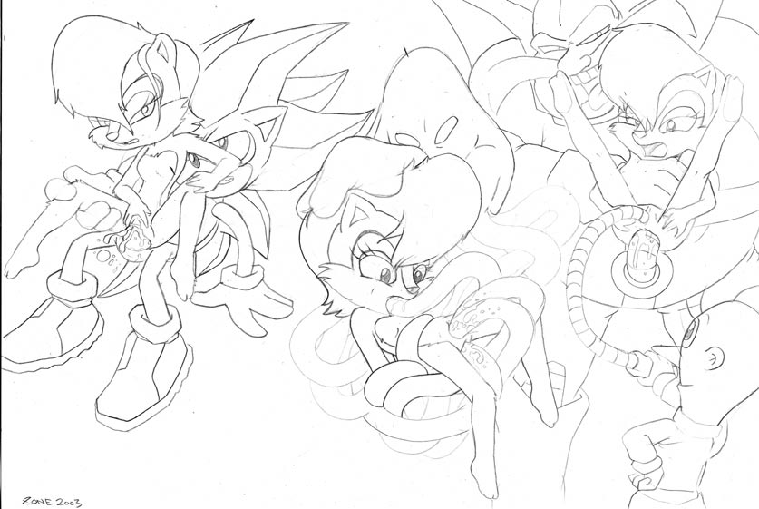 archie_comics chaos dr_robotnik sally_acorn shadow_the_hedgehog snively sonic_team zone
