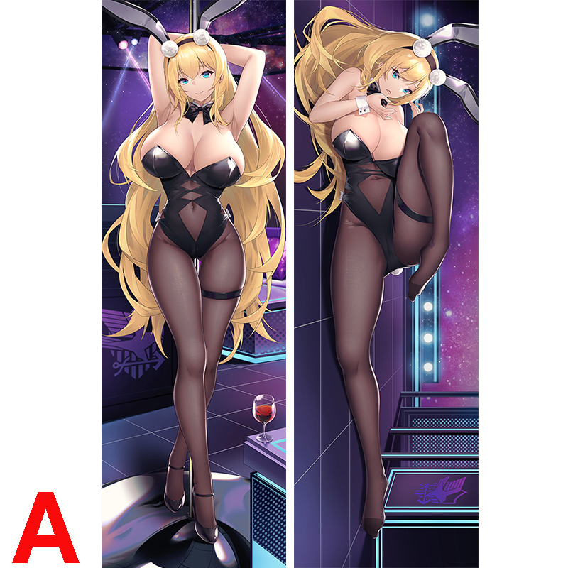 1girl animal_ears armpits arms_up azur_lane bare_shoulders black_bow black_bowtie black_footwear black_legwear black_leotard blonde_hair blue_eyes bow bowtie breasts cleavage closed_mouth clothing_cutout commentary covered_navel crossed_legs cup curvy cutout_above_navel dakimakura_(medium) detached_collar drinking_glass eagle_union_(emblem) eyebrows_visible_through_hair fake_animal_ears fake_tail full_body hair_between_eyes hairband high-waist_pantyhose high_heels knee_up large_breasts leotard long_hair looking_at_viewer lying multiple_views navel_cutout north_carolina_(azur_lane) north_carolina_(the_heart's_desire)_(azur_lane) official_alternate_costume on_side pantyhose parted_lips playboy_bunny pom_pom_(clothes) qi_yuan_zhi_yu rabbit_ears rabbit_tail red_wine sample smile stage stage_lights standing stripper_pole tail thigh_gap thigh_strap tile_floor tiles watson_cross wine_glass wrist_cuffs
