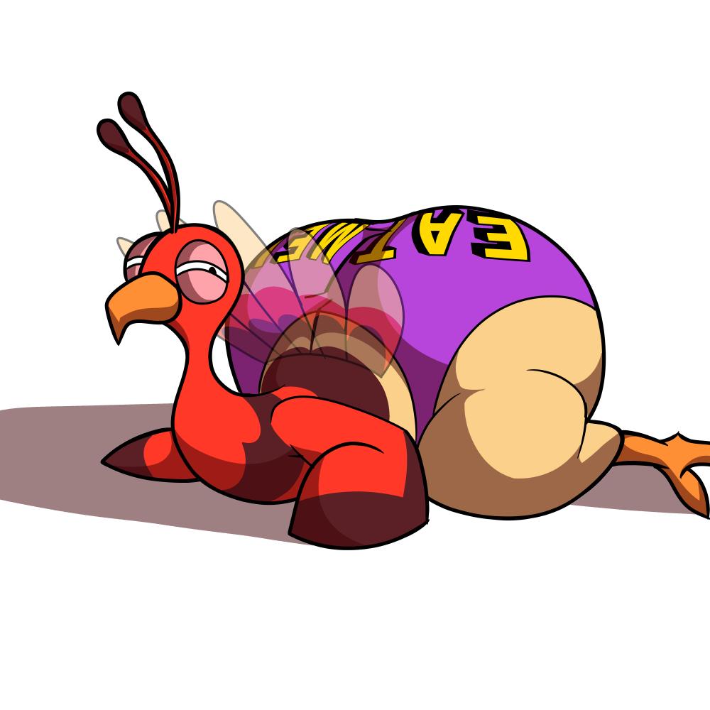 1:1 anthro avian big_butt bird butt clothing feathers galliform huge_butt kylefrommicrosoft lying male miitopia nintendo on_front panties phasianid red_body red_feathers smug solo suggestive turkey twerkey underwear video_games