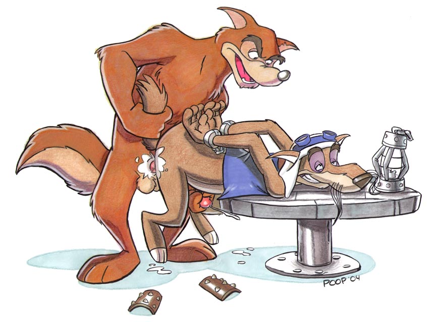 2004 anal anal_penetration anthro anthro_on_anthro anthro_penetrated anthro_penetrating anthro_penetrating_anthro armor biped black_nose bodily_fluids bottomless bottomless_anthro bottomless_male bracers brown_body brown_fur butt canid canine canis clothed clothing cum cum_in_ass cum_inside cum_on_butt cum_on_crotch cum_pool disney domestic_dog don_karnage duo erection eyewear eyewear_on_head from_behind_position fucked_silly fur furniture genital_fluids genitals goggles goggles_on_head handcuffs handjob handjob_while_penetrating hands_behind_back headgear hindpaw lamp lantern looking_pleasured mad_dog male male/male male_penetrated male_penetrating male_penetrating_male mammal multicolored_body multicolored_fur notched_ear nude nude_anthro nude_male on_table open_mouth orange_body orange_fur orgasm orgasm_face paws penetration penile penile_penetration penis penis_in_ass pink_penis plantigrade platform_standing_doggystyle poop_(artist) reach_around red_wolf restraints sex shackles shadow side_view signature smile spiked_armor spikes table tail_grab talespin tan_body tan_fur traditional_media_(artwork) two_tone_body two_tone_fur whiskers wolf