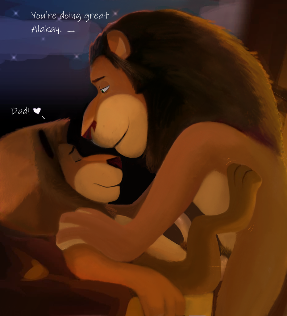 &lt;3 age_difference alakay_alex anal anal_penetration anthro anthro_on_anthro bowserboy101 dreamworks duo father father_and_child father_and_son felid genitals incest_(lore) lion madagascar_(series) male male/male mammal mature_male pantherine parent parent_and_child penetration penile penile_penetration penis penis_in_ass pubes son zuba