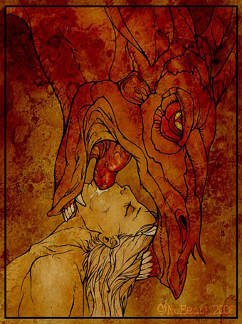 2006 bodily_fluids deep_tongue dragon duo extreme_french_kiss eyes_closed forced forced_kiss french_kissing head_in_mouth horn human human_penetrated interspecies kissing low_res male male_penetrated mammal nobeast open_mouth penetration saliva scalie sucking_tongue teeth tongue tongue_penetration