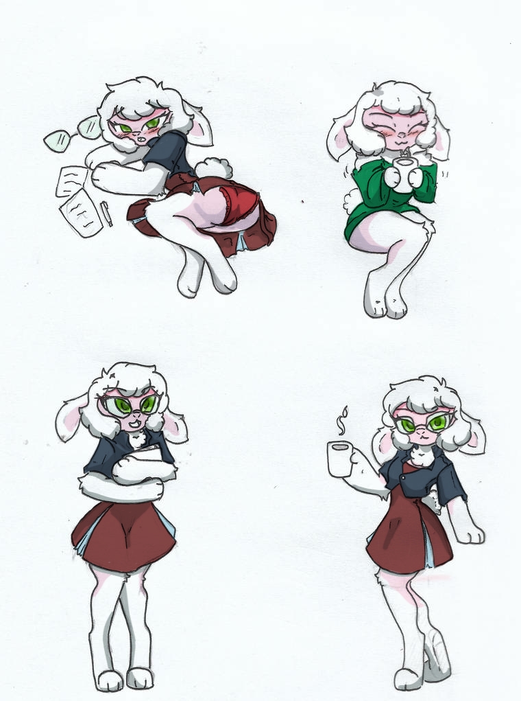 anthro bovid caprine dawn_bellwether disney female mammal pace-maker sheep solo zootopia