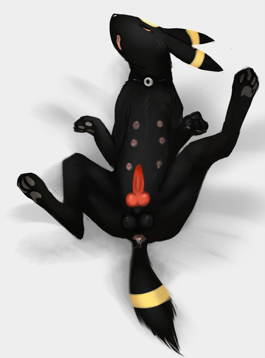 anatomically_correct anatomically_correct_genitalia anatomically_correct_penis animal_genitalia animal_penis bodily_fluids canid canine canine_penis cum cum_drip cum_in_ass cum_inside dripping eeveelution feral feral_focus genital_fluids genitals hi_res interspecies l077 male mammal nintendo nipples pawpads penis pok&eacute;mon pok&eacute;mon_(species) pok&eacute;philia solo umbreon video_games