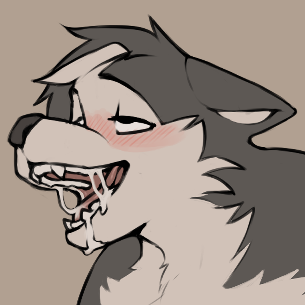 1:1 2021 ahegao anthro black_body black_fur blush blush_lines bodily_fluids border_collie canid canine canis collie cum cum_in_mouth cum_inside digital_drawing_(artwork) digital_media_(artwork) domestic_dog ears_back fur genital_fluids grayish hair head_tuft herding_dog highlights_(coloring) looking_pleasured looking_up male mammal nude open_mouth pastoral_dog pivoted_ears sheepdog simple_background smile solo teeth tongue tuft white_body white_fur
