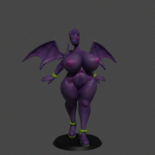 360_fov 3d_(artwork) alien animated anthro big_breasts big_butt breasts butt crossgender curvy_figure digital_media_(artwork) dragon female genitals glistening glistening_body huge_breasts inverted_nipples male metroid mtf_crossgender nintendo nipples nude purple_body pussy ridley scalie slightly_chubby solo space_dragon_(metroid) thick_thighs video_games voluptuous wide_hips yellow_eyes