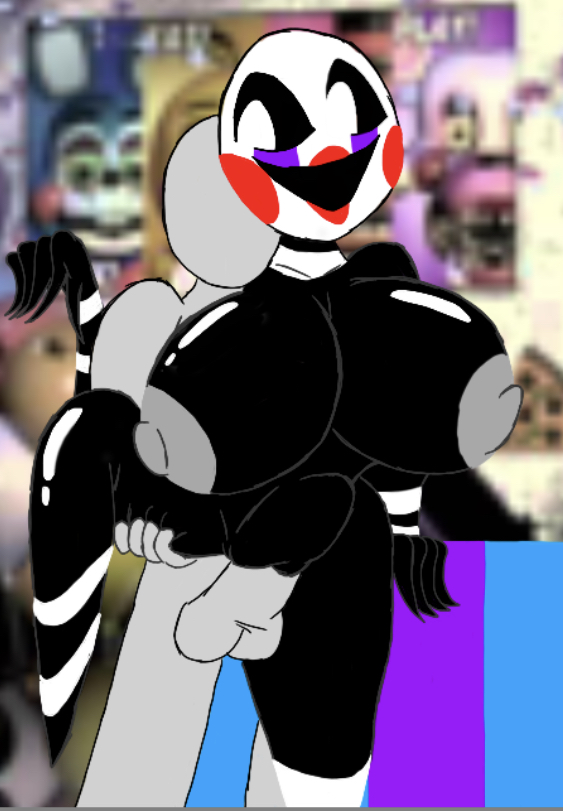 ambiguous_gender animate_inanimate animatronic anon balls batzcave big_breasts big_butt blush breasts butt digital_media_(artwork) duo erection female female_penetrated five_nights_at_freddy's five_nights_at_freddy's_2 genitals humanoid machine male male/female male_penetrating male_penetrating_female marionette_(fnaf) nipples not_furry nude open_mouth penetration penis puppet_(fnaf) pussy robot robot_humanoid scottgames sex smile thick_thighs vaginal vaginal_penetration video_games wide_hips