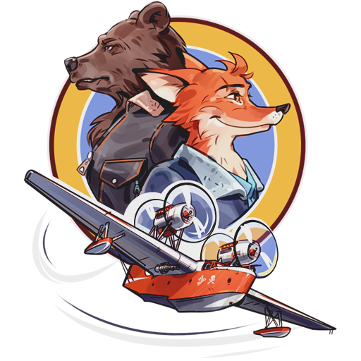 1:1 2021 aircraft airplane anthro canid canine clothing fox headshot_portrait icon jacket leather leather_clothing leather_jacket leather_topwear male mammal military pilot portrait smile solo topwear unknown_artist ursid war_thunder