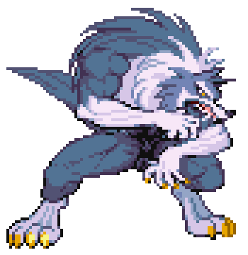 8woofy alpha_channel animal_genitalia animated anthro bald_crotch balls bared_teeth blue_body bouncing bouncing_balls canid canine canis capcom darkstalkers digital_media_(artwork) edit fighting_game fighting_pose fully_sheathed fur genitals gloves_(marking) gums jon_talbain kung_fu leg_markings low_res male mammal markings muscular muscular_male nude nude_edit pixel_(artwork) pixel_animation pose sheath simple_background snarling socks_(marking) solo sprite tail_motion transparent_background video_games were werecanid werecanine werewolf white_body white_fur wolf