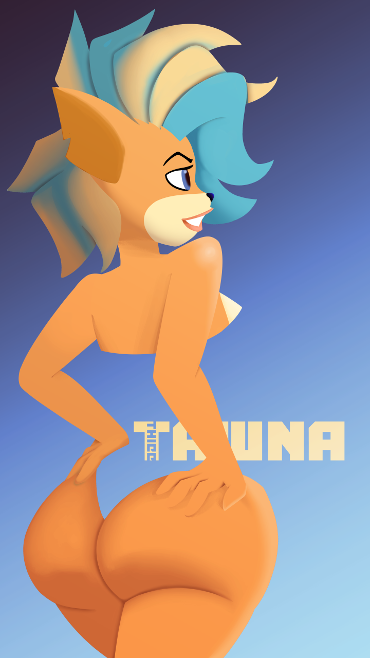 7-light-of-shadows-7 activision anthro bandicoot big_butt blue_eyes butt crash_bandicoot_(series) female hi_res mammal marsupial negative_space simple_background solo tawna_bandicoot thick_thighs video_games wide_hips