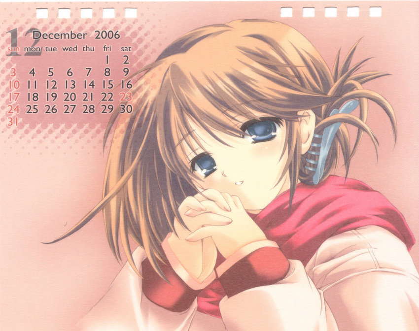 calendar komaki_manaka tagme to_heart to_heart_2