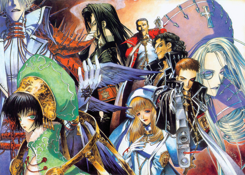 caterina_sforza isaak_fernand_von_kampfer kate_scott leon_garcia_de_asturias seth_nightroad tres_iqus trinity_blood