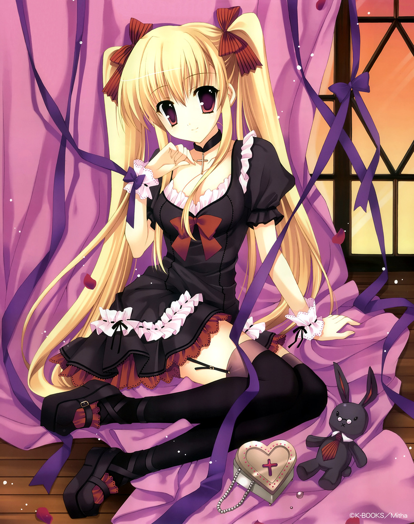 garter_belt lolita_fashion mitha stockings thigh-highs